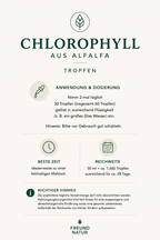 Chlorophyll Tropfen