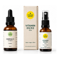 Familien-Set Vitamin D3/K2 Kids und Omega-3 – einheitliches quadratisches Hauptbild